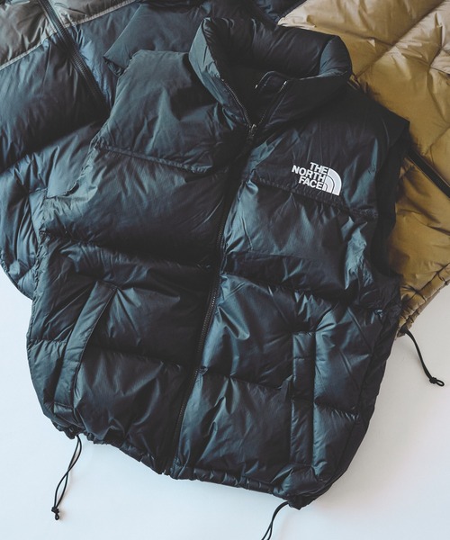 THE NORTH FACE（ザノースフェイス）の「THE NORTH FACE / ヌプシ ベスト（ダウンベスト・メンズ・グレー/ブラック/カーキ・MEDIUM/X-LARGE/SMALL/LARGE）」の2枚目の写真
