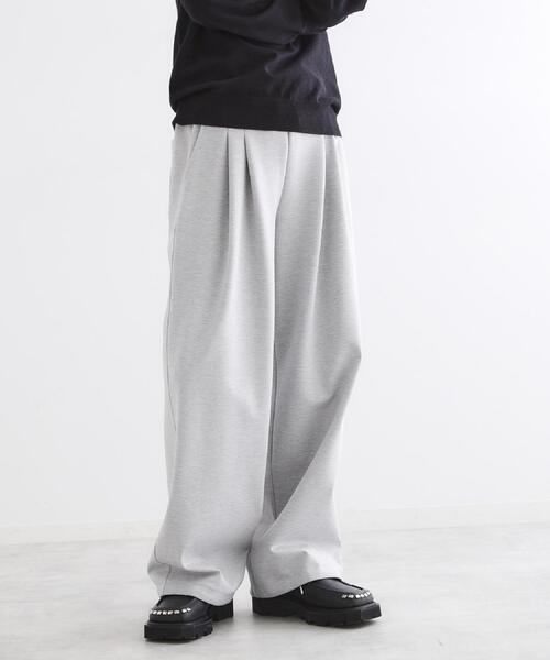 tk.TAKEO KIKUCHI(ティーケータケオキクチ)の「バギーダンボールスウェットパンツ(その他パンツ・メンズ・グレー系4/ブラック・03/02)」の14枚目の写真