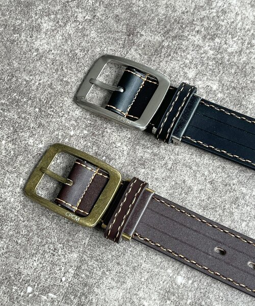 CPCM(シーピーシーエム)の「CPCMロゴ入りアソート本革ベルト(ベルト・メンズ・ブラウン/ブラック系その他/ブラウン系その他2/ブラック系その他2/ブラック/ブラウン系その他・FREE)」の18枚目の写真