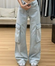 レトロデニムパンツ