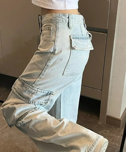 REBALANCE(リバランス)の「レトロデニムパンツ(デニムパンツ・レディース・A・MEDIUM/LARGE)」の2枚目の写真