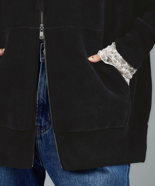 ジップパーカー-CreamyCotton /クリーミーコットン-（パーカー