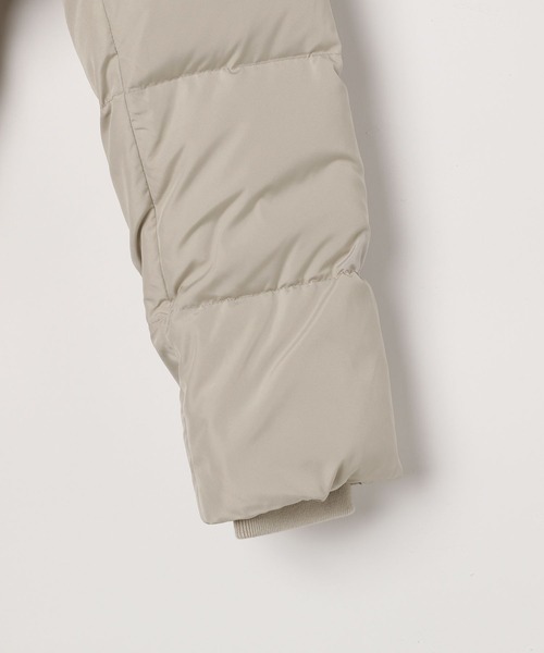 GLOBAL WORK（グローバルワーク）の「ウツクシルエット撥水ダウンブルゾン/497167（ダウンジャケット/コート・レディース・ネイビー/ブラック/ベージュ・MEDIUM/LARGE/X-LARGE）」の6枚目の写真