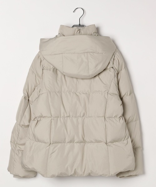 GLOBAL WORK（グローバルワーク）の「ウツクシルエット撥水ダウンブルゾン/497167（ダウンジャケット/コート・レディース・ネイビー/ブラック/ベージュ・MEDIUM/LARGE/X-LARGE）」の10枚目の写真