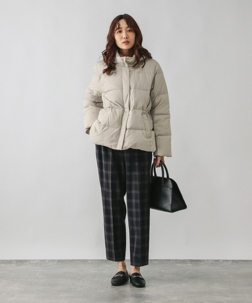 セール】ウツクシルエット撥水ダウンブルゾン/497167（ダウン