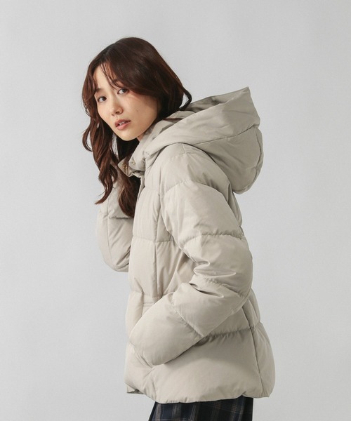 セール】ウツクシルエット撥水ダウンブルゾン/497167（ダウン