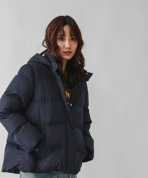 ウツクシルエット撥水ダウンブルゾン/497167（ダウンジャケット/コート