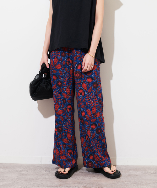 JOURNAL STANDARD reluneアフリカンフラワーパンツ JOURNAL STANDARD relume｜《WEB限定追加2》アフリカンフラワー