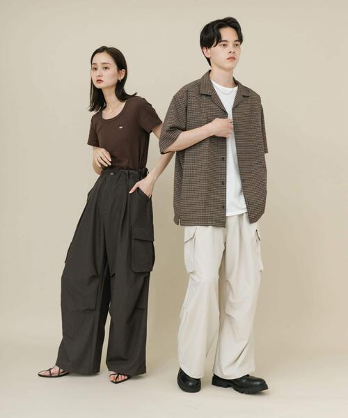 セール】『ユニセックス』ワイドカーゴパンツ（その他パンツ）｜SENSE