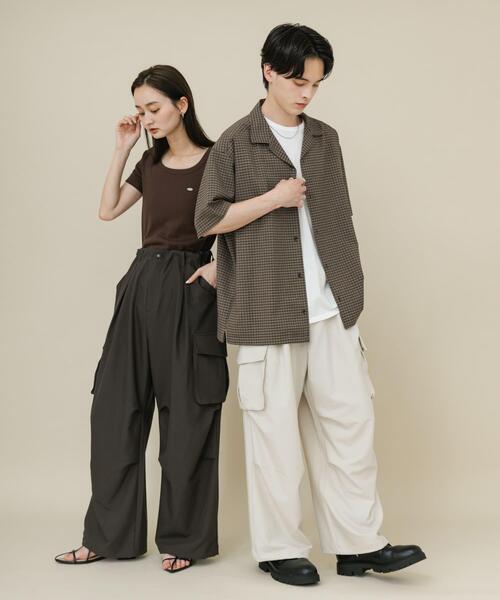 パンツ C セール】『ユニセックス』ワイドカーゴパンツ（その他パンツ
