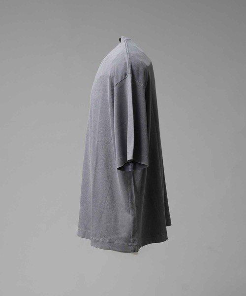 MAISON SPECIAL(メゾンスペシャル)の「《UNISEX》【EX】Prime-Over Pigment Smooth Crew Neck T-Shirt/プライムオーバーピグメントスムースクルーネックTシャツ【MAISON SPECIAL/メゾンスペシャル】(Tシャツ/カットソー・メンズ・ブルー/ブラック/ライトグレー/パープル・0/1/2)」の15枚目の写真