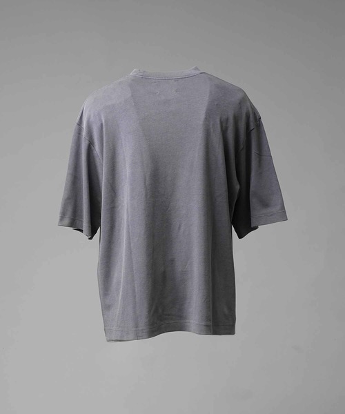 MAISON SPECIAL(メゾンスペシャル)の「《UNISEX》【EX】Prime-Over Pigment Smooth Crew Neck T-Shirt/プライムオーバーピグメントスムースクルーネックTシャツ【MAISON SPECIAL/メゾンスペシャル】(Tシャツ/カットソー・メンズ・ブルー/ブラック/ライトグレー/パープル・0/1/2)」の16枚目の写真