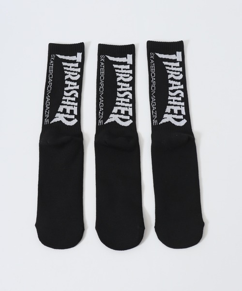 THRASHER（スラッシャー）の「THRASHER スラッシャー 3P ロングソックス（ソックス/靴下・メンズ・C/D/E/B/A/F・25-27CM）」の20枚目の写真