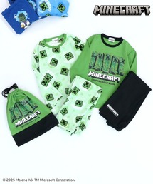 RUGGEDWORKS（ラゲッドワークス）の「《マインクラフト》キッズ 長袖 パジャマ ルームウェア 2点セット 巾着付き（ルームウェア/パジャマ）」