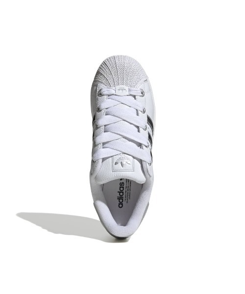 adidas(アディダス)の「adidas Originals SUPERSTAR II W(アディダスオリジナルス スーパースター II W)(スニーカー・メンズ・ホワイト系/パープル系・23cm/23.5cm/24cm/24.5cm/25cm/25.5cm/26cm/26.5cm/27cm/27.5cm/28cm)」の6枚目の写真