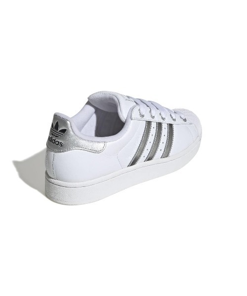 adidas(アディダス)の「adidas Originals SUPERSTAR II W(アディダスオリジナルス スーパースター II W)(スニーカー・メンズ・ホワイト系/パープル系・23cm/23.5cm/24cm/24.5cm/25cm/25.5cm/26cm/26.5cm/27cm/27.5cm/28cm)」の5枚目の写真