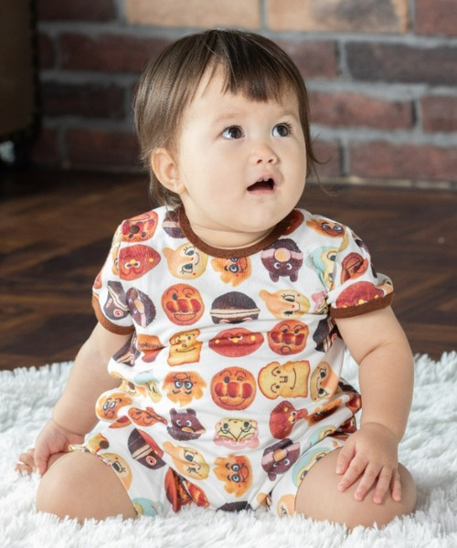 パン柄半袖ロンパース（ロンパース）｜ANPANMAN KIDS COLLECTION 