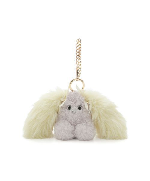 FURFUR(ファーファー)の「FURAPIマスコットチャーム(チャーム・レディース・イエロー/ホワイト/ピンク/ライトブルー・F)」の3枚目の写真