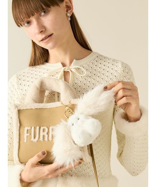 FURFUR(ファーファー)の「FURAPIマスコットチャーム(チャーム・レディース・イエロー/ホワイト/ピンク/ライトブルー・F)」の18枚目の写真