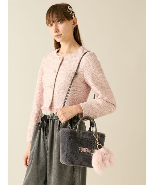 FURFUR(ファーファー)の「FURAPIマスコットチャーム(チャーム・レディース・イエロー/ホワイト/ピンク/ライトブルー・F)」の22枚目の写真