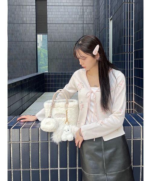 FURFUR(ファーファー)の「FURAPIマスコットチャーム(チャーム・レディース・イエロー/ホワイト/ピンク/ライトブルー・F)」の17枚目の写真
