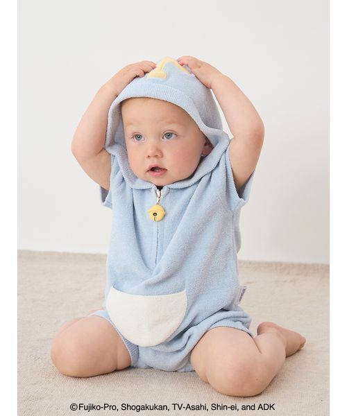 ドラえもん】【ベビー】ロンパース（ロンパース）｜gelato pique