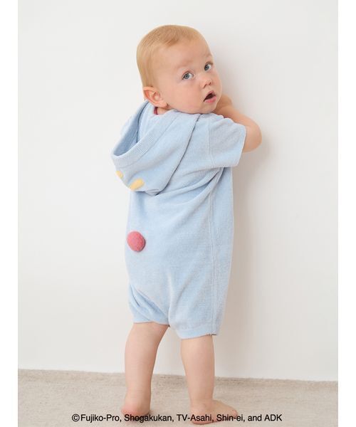 ドラえもん】【ベビー】ロンパース（ロンパース）｜gelato pique