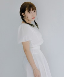 mimi toujours（ミミトゥジュール）の「半袖ブラウス（シャツ/ブラウス）」