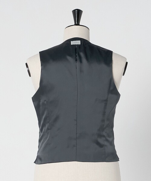 green label relaxing（グリーンレーベルリラクシング）の「REDA サージ スリム 5B スーツベスト（スーツベスト・メンズ・ダークブラウン/ネイビー/ダークグレー/ブラック・50/52/44/48/46/42）」の13枚目の写真