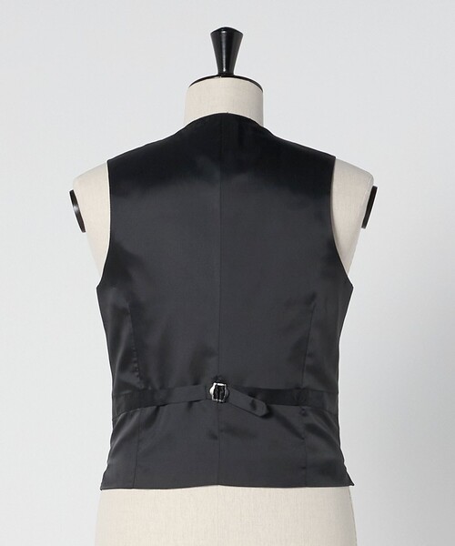 green label relaxing（グリーンレーベルリラクシング）の「REDA サージ スリム 5B スーツベスト（スーツベスト・メンズ・ダークブラウン/ネイビー/ダークグレー/ブラック・50/52/44/48/46/42）」の15枚目の写真