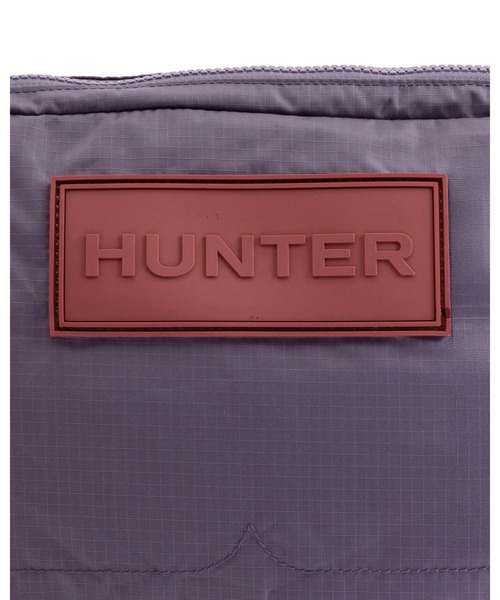 HUNTER(ハンター)の「トラベル リップストップ リサイクル ナイロン サコッシュ(ボディバッグ/ウエストポーチ・レディース・イエロー/パープル・ONE)」の5枚目の写真