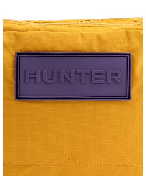 HUNTER(ハンター)の「トラベル リップストップ リサイクル ナイロン サコッシュ(ボディバッグ/ウエストポーチ・レディース・イエロー/パープル・ONE)」の9枚目の写真