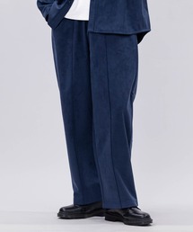 Limited Line Naive Magic（リミテッドラインナイーブマジック）の「【a】〔NAIVE MAGIC〕裏起毛カットスウェード イージーワイドスラックス（スラックス）」