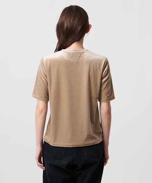 ベロア Tシャツ ウォッシャブル（Tシャツ/カットソー）｜UNITED