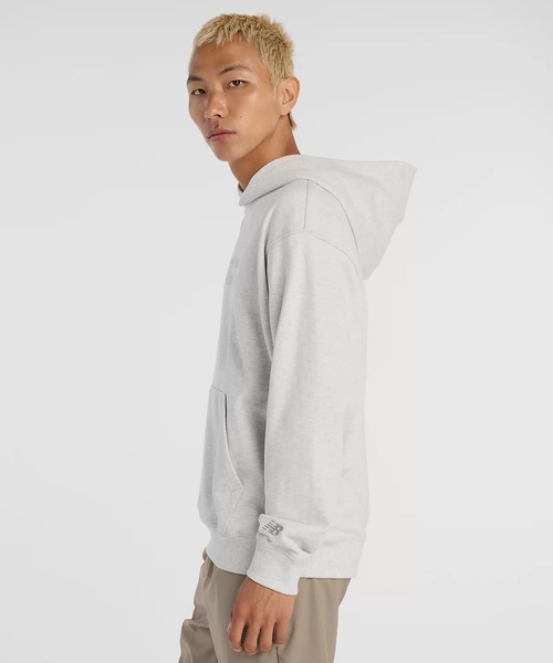 NEW BALANCE（ニューバランス）の「new balance/ニューバランス プルオーバー パーカー スウェット フーディー ロゴ Athletics Classics Hoodie MT53925（パーカー・メンズ・ブラック・L/M）」の10枚目の写真