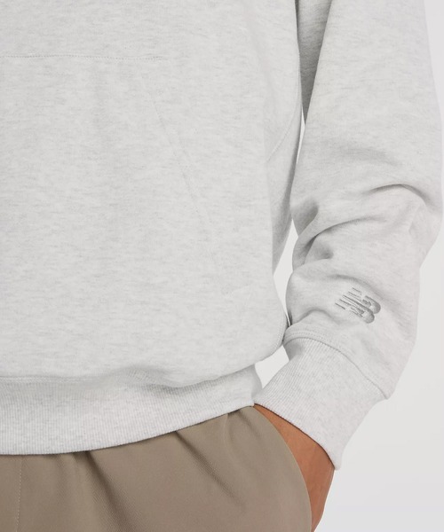 NEW BALANCE（ニューバランス）の「new balance/ニューバランス プルオーバー パーカー スウェット フーディー ロゴ Athletics Classics Hoodie MT53925（パーカー・メンズ・ブラック・L/M）」の14枚目の写真