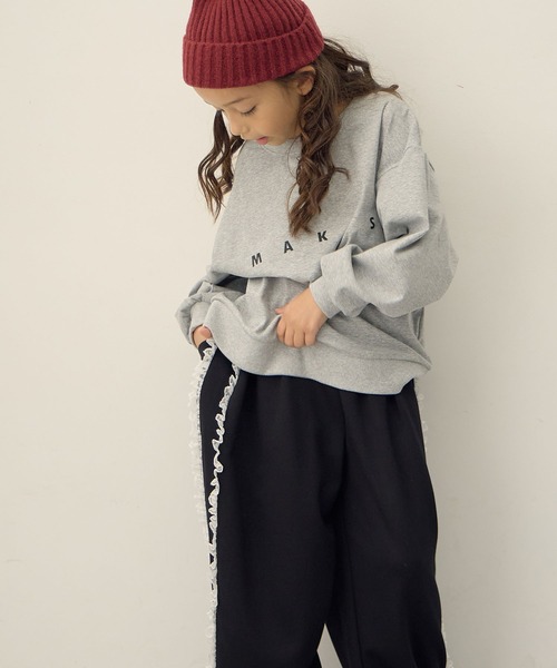 Piet（ピエット）の「レースライン バルーンスウェットパンツ（スウェットパンツ・キッズ・グレー/ブラック・130/120/110/100）」の10枚目の写真