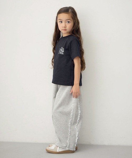 Piet（ピエット）の「レースライン バルーンスウェットパンツ（スウェットパンツ・キッズ・グレー/ブラック・130/120/110/100）」の14枚目の写真