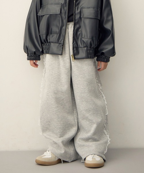 Piet（ピエット）の「レースライン バルーンスウェットパンツ
