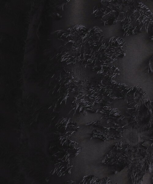 OPAQUE.CLIP(オペークドットクリップ)の「フリンジジャカードイージーパンツ【洗濯機洗い可】(その他パンツ・レディース・アイボリー/ブラック・38/40)」の6枚目の写真