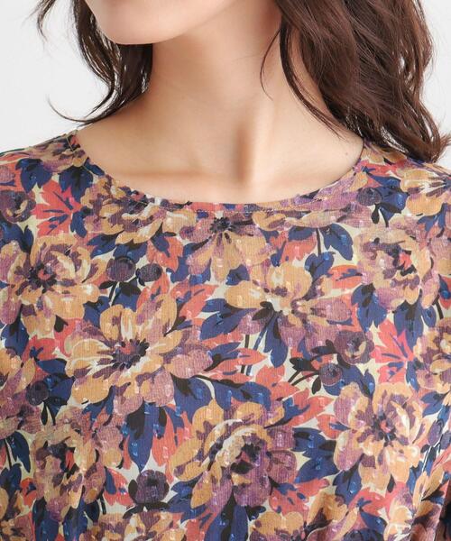 LAURA ASHLEY（ローラアシュレイ）の「【WEB限定カラーあり／洗える／同柄アイテムあり】ケラウェイ柄 ドビーワンピース（ワンピース・レディース・ネイビー系7/レッド系1/オレンジ系1・38/40）」の19枚目の写真