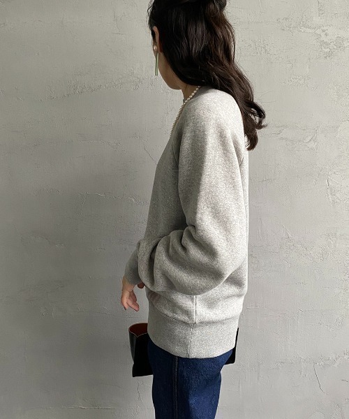 THE SHINZONE（ザ　シンゾーン）の「[THE SHINZONE/ザ シンゾーン] コモンスウェット（スウェット・レディース・グレー/モスグリーン・0）」の6枚目の写真