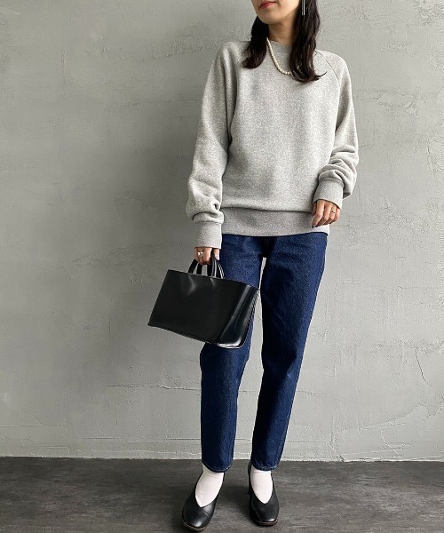 THE SHINZONE（ザ　シンゾーン）の「[THE SHINZONE/ザ シンゾーン] コモンスウェット（スウェット・レディース・グレー/モスグリーン・0）」の8枚目の写真