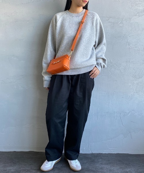 THE SHINZONE（ザ　シンゾーン）の「[THE SHINZONE/ザ シンゾーン] コモンスウェット（スウェット・レディース・グレー/モスグリーン・0）」の4枚目の写真