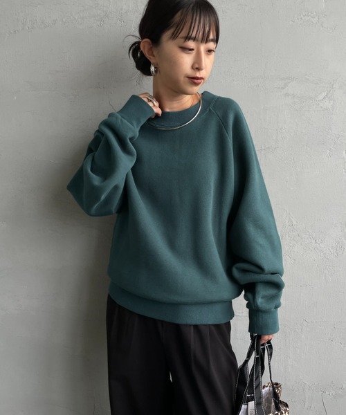 THE SHINZONE（ザ　シンゾーン）の「[THE SHINZONE/ザ シンゾーン] コモンスウェット（スウェット・レディース・グレー/モスグリーン・0）」の19枚目の写真