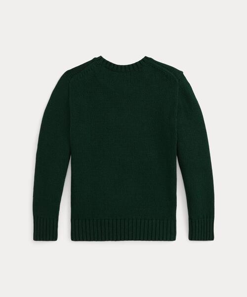 POLO RALPH LAUREN CHILDRENSWEAR(ポロ ラルフ ローレン チルドレンズウェア)の「Polo ベア セーター(ニット/セーター・キッズ・グリーン・7/3/4/6)」の3枚目の写真