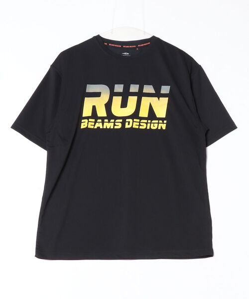 TIGORA by BEAMS DESIGN（ティゴラバイビームスデザイン）の「ティゴラ ビームス TIGORA BEAMS BEAMS DESIGN ランニンググラフィックTシャツ（Tシャツ/カットソー・メンズ・ホワイト/ブラック・S/M/L/LL/3L）」の2枚目の写真