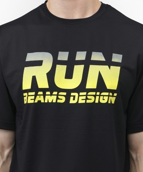 TIGORA by BEAMS DESIGN（ティゴラバイビームスデザイン）の「ティゴラ ビームス TIGORA BEAMS BEAMS DESIGN ランニンググラフィックTシャツ（Tシャツ/カットソー・メンズ・ホワイト/ブラック・S/M/L/LL/3L）」の5枚目の写真