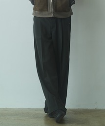 PHILTHEORY（フィルセオリー）の「Double belt slacks / ダブルベルトスラックス（スラックス）」