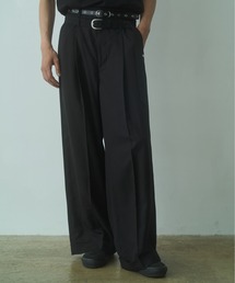 PHILTHEORY | Double belt slacks / ダブルベルトスラックス(スラックス)